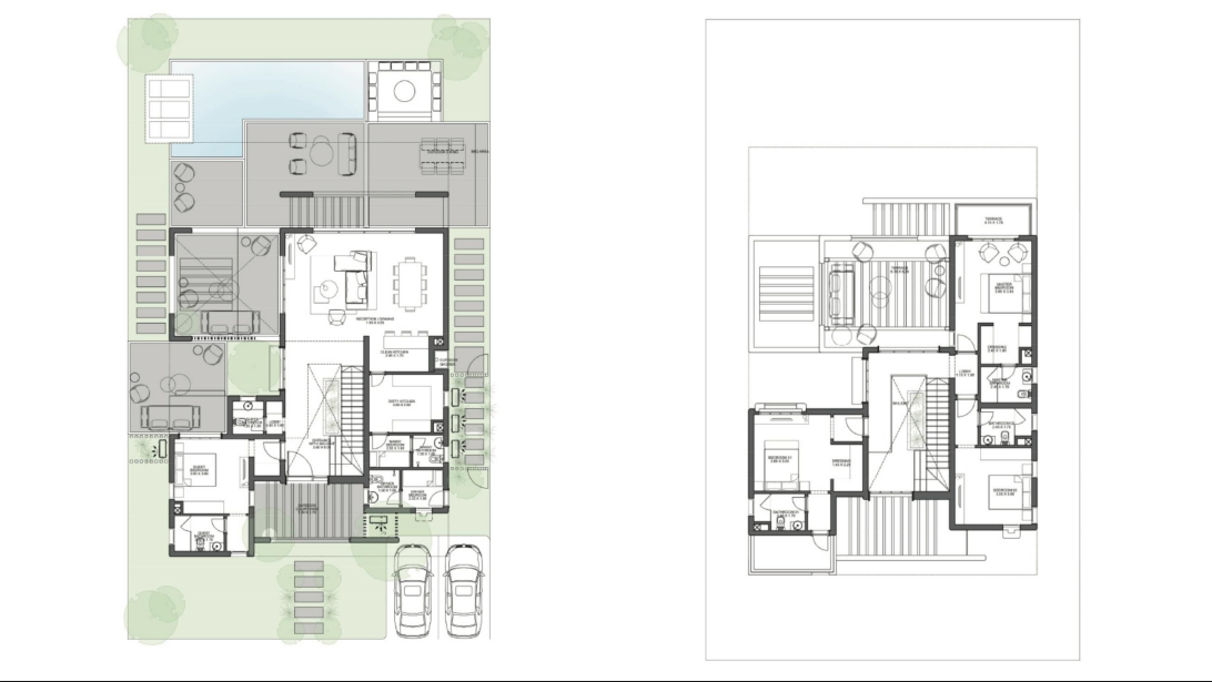Floor plan for villa at Saada North Coast