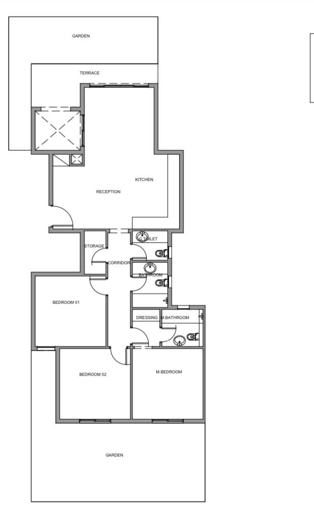 Floor plan for apartment at Mountain View iCity October