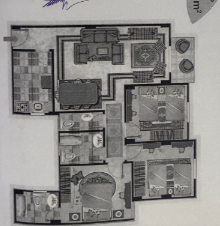 Floor plan for apartment at Lavida
