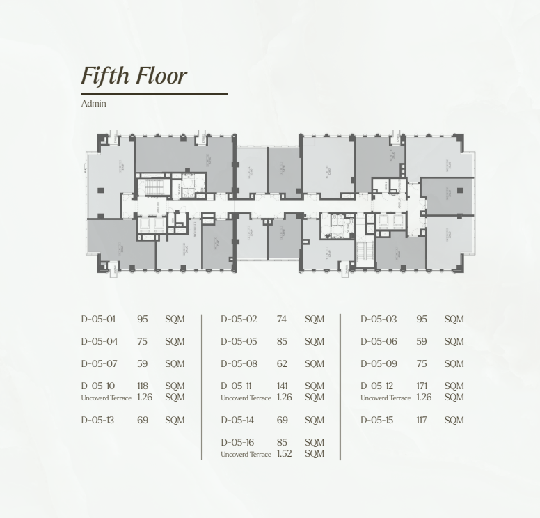 Floor plan for  at Saada