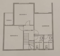 Floor plan for villa at Mountain View iCity October