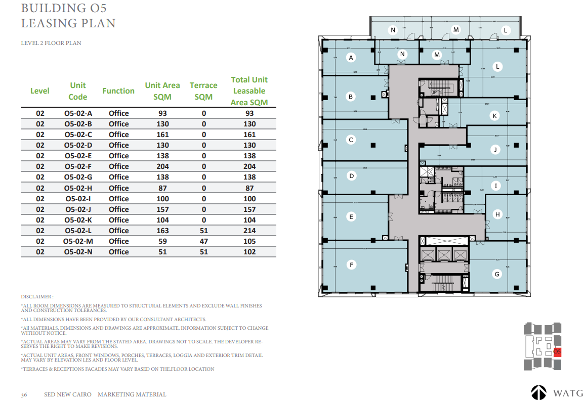 Floor plan for  at Central New Cairo