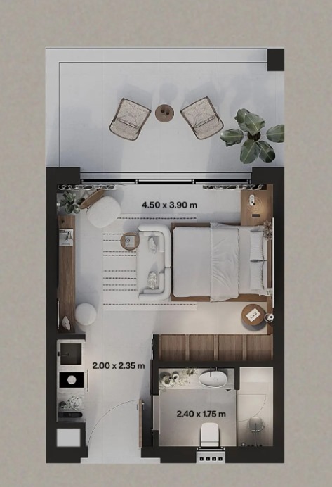 Floor plan for  at Gaia
