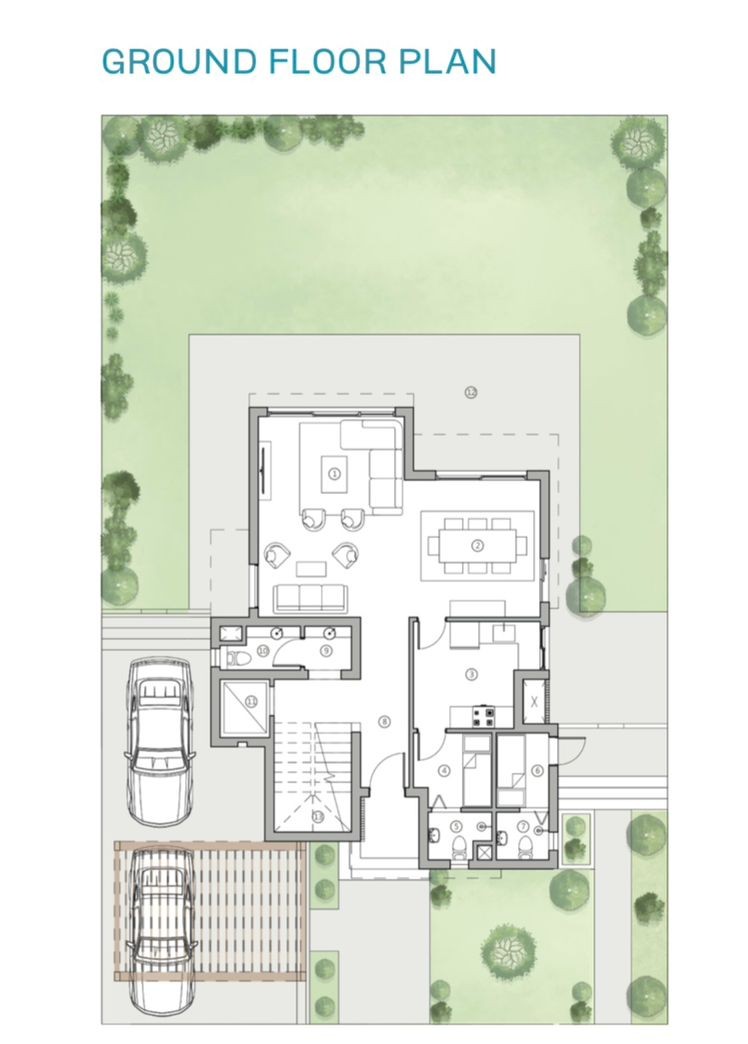 Floor plan for villa at The Valleys