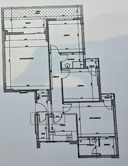 Floor plan for apartment at De Joya 2