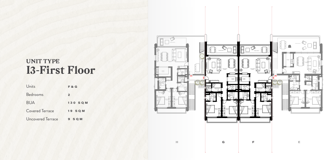 Floor plan for chalet at R3-Oasis