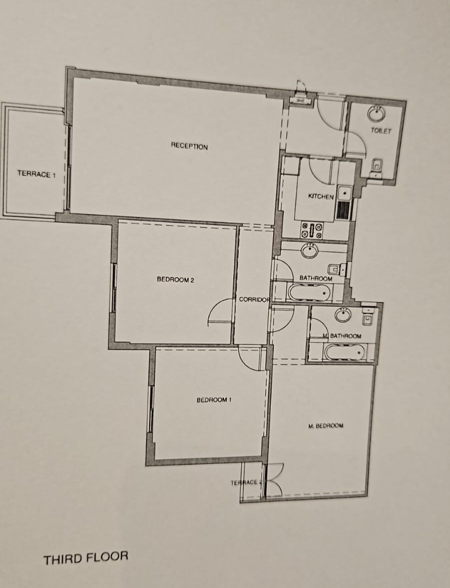 Floor plan for apartment at Mountain View ICity New Cairo