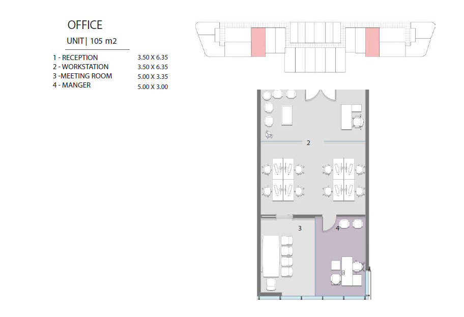 Floor plan for  at T.Hub