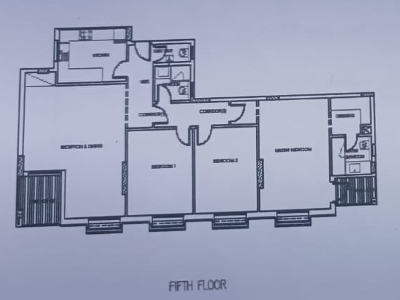 Floor plan for apartment at Parklane