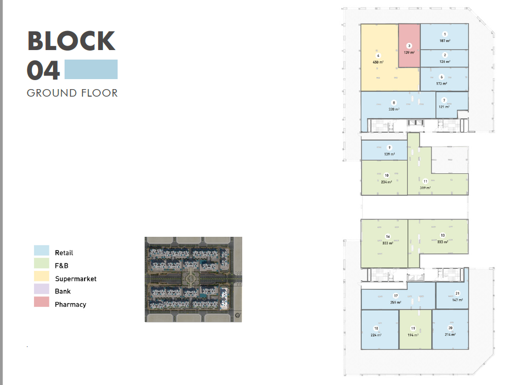 Floor plan for  at Downtown New Alamein