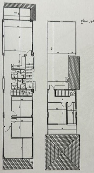 Floor plan for chalet at La Vista 3