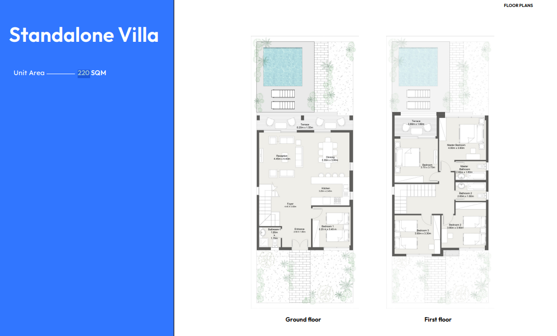 Floor plan for chalet at Youd