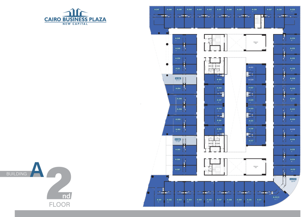 Floor plan for  at Cairo Business Plaza
