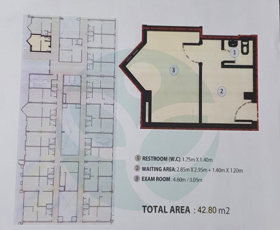 Floor plan for  at Mivida