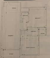 Floor plan for apartment at Icon Residence