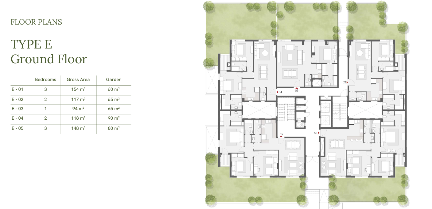 Floor plan for apartment at One33-Phase One