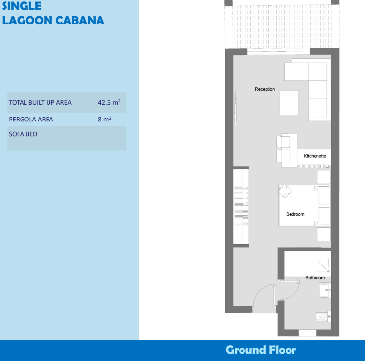 Floor plan for  at Hacienda Blue