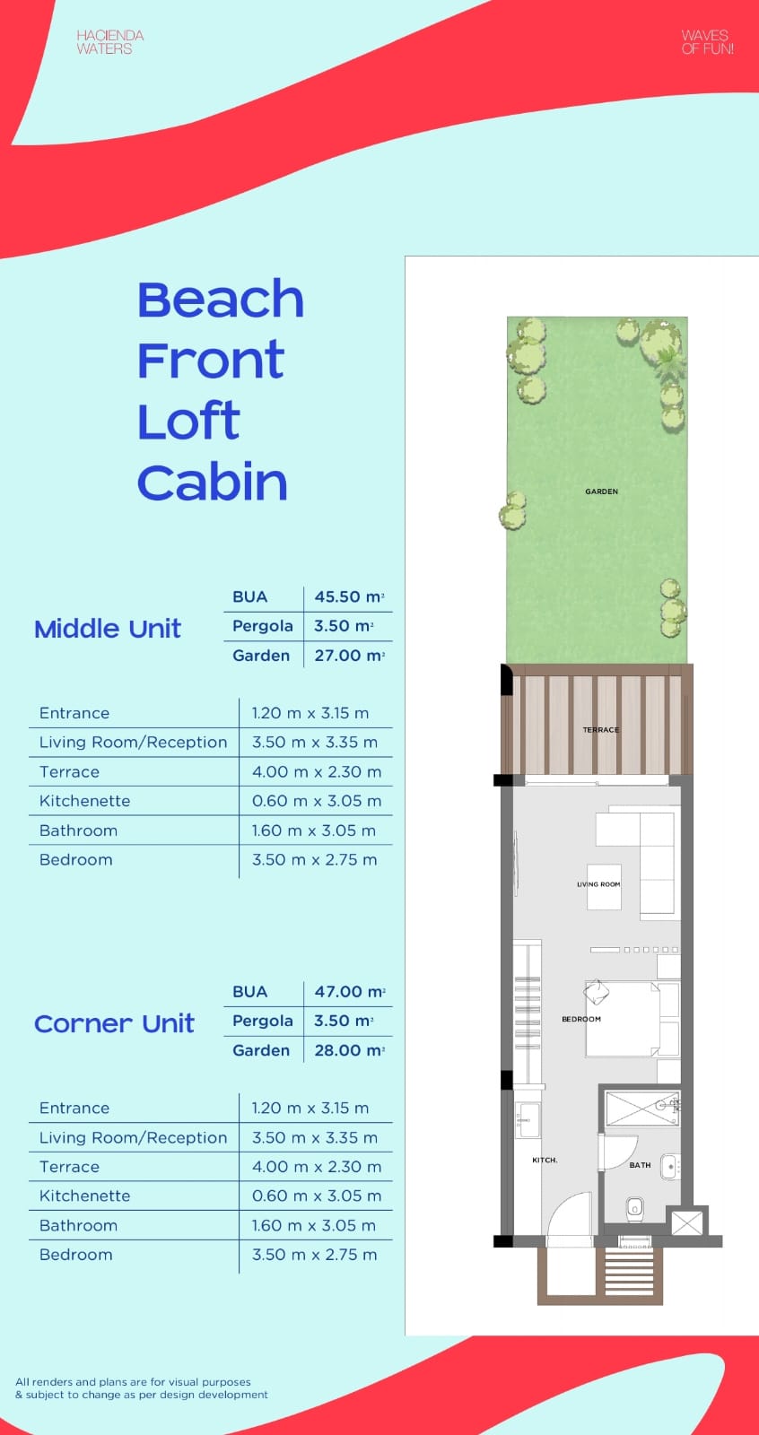 Floor plan for  at Hacienda Waters