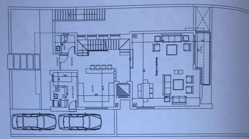 Floor plan for villa at Palm Hills Alexandria