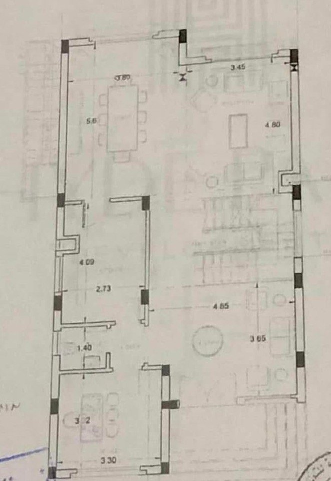 Floor plan for villa at Hyde Park