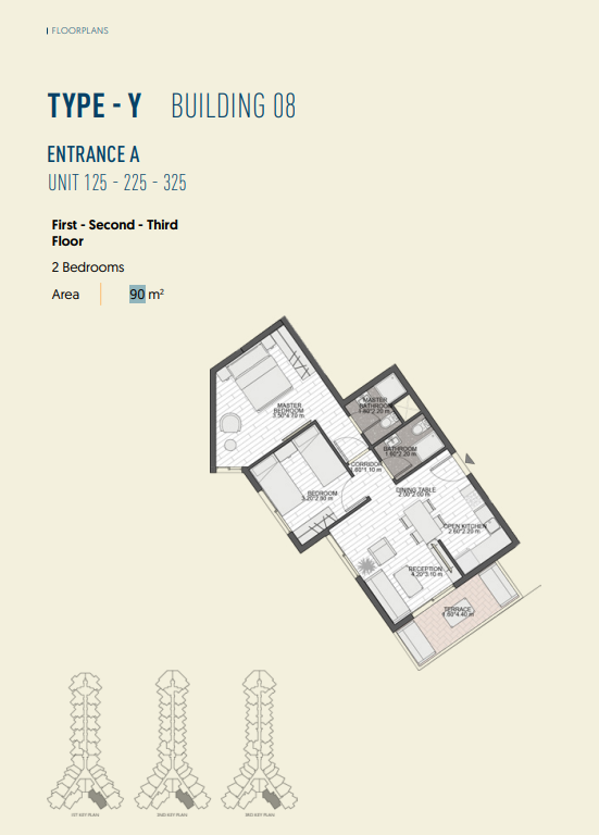 Floor plan for chalet at The Island - Marina 5