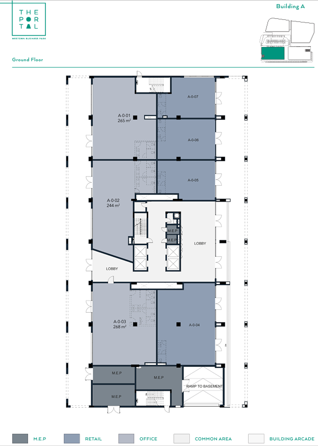Floor plan for  at Westown The Portal