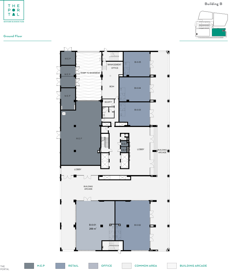 Floor plan for  at Westown The Portal