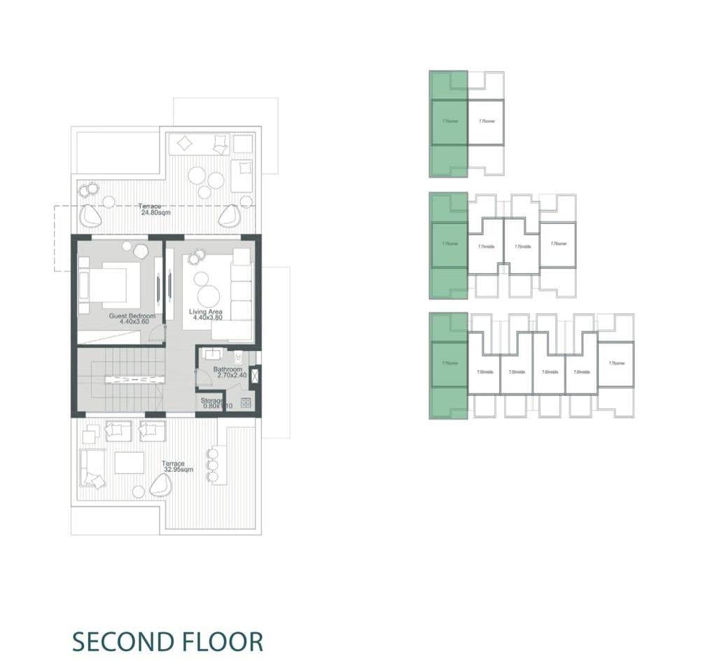 Floor plan for  at The RIDGE Villas