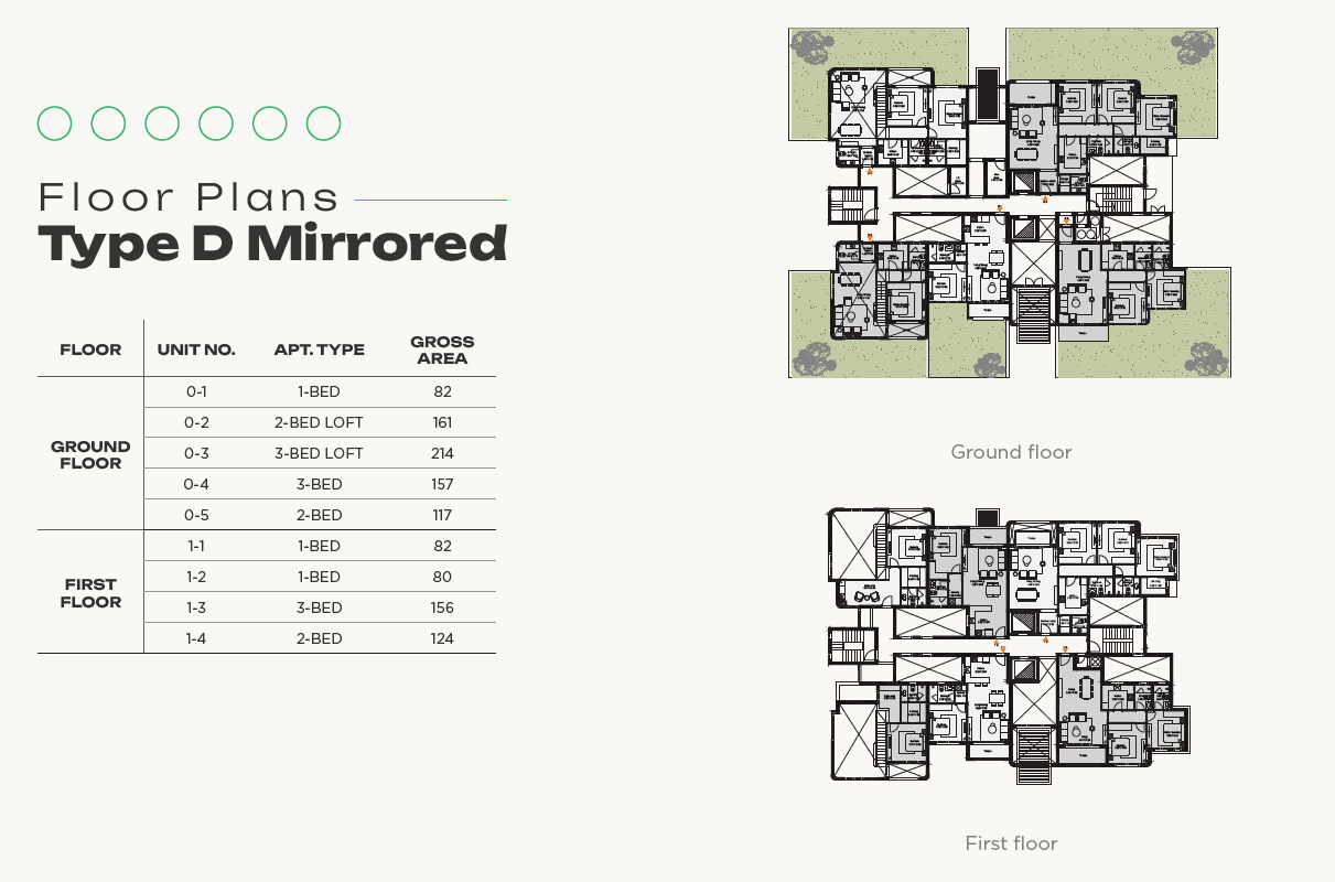 Floor plan for apartment at O West Orascom