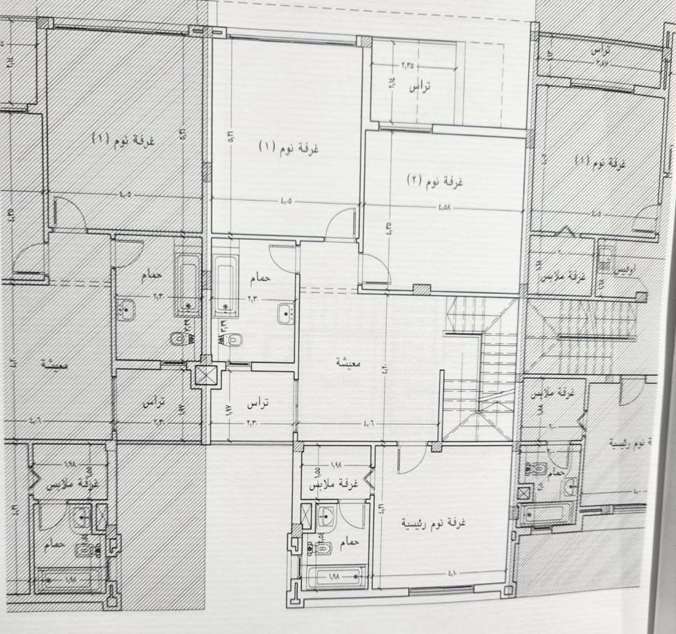 Floor plan for townhouse at Grand Heights