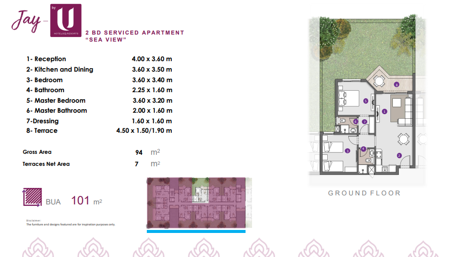 Floor plan for apartment at Jay - DOSE