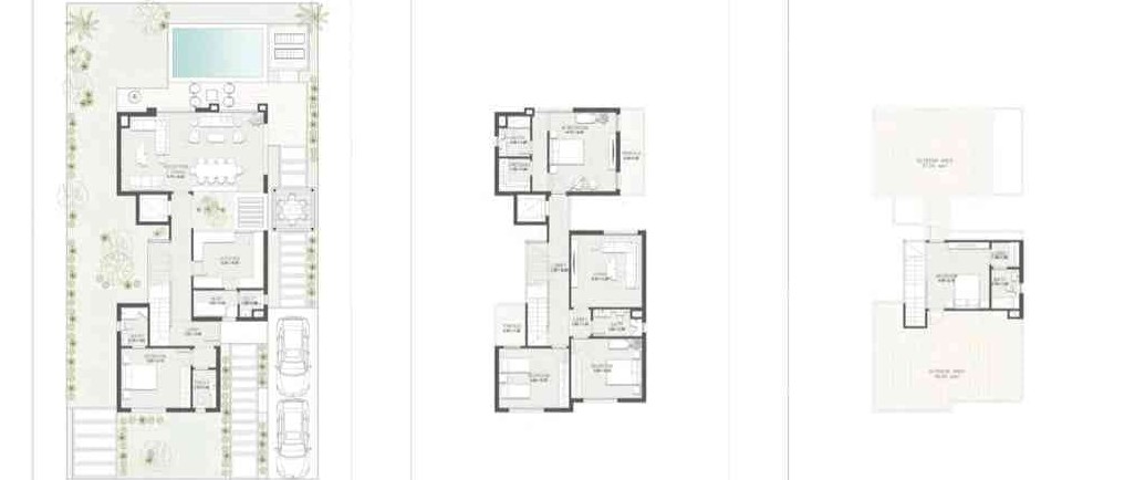 Floor plan for villa at At East