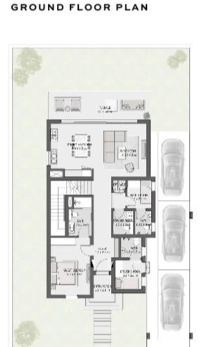 Floor plan for villa at Soul