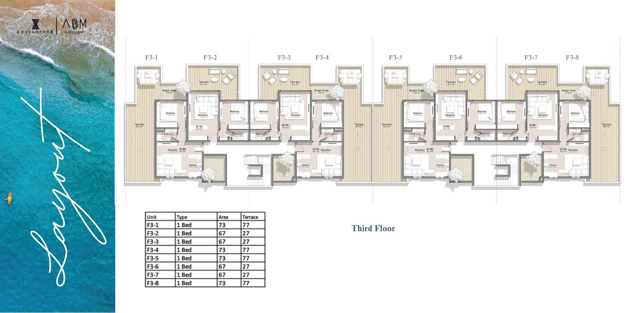 Floor plan for chalet at Bianchi Ilios