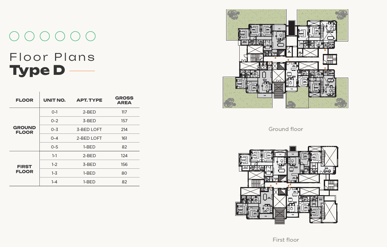Floor plan for apartment at O West Orascom