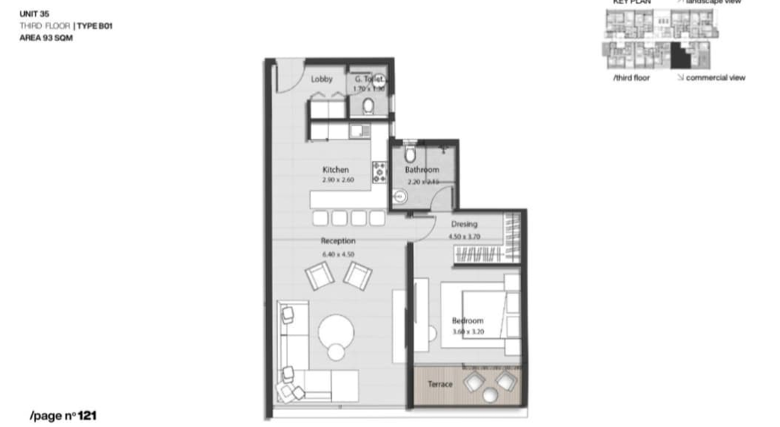 Floor plan for apartment at Nmq
