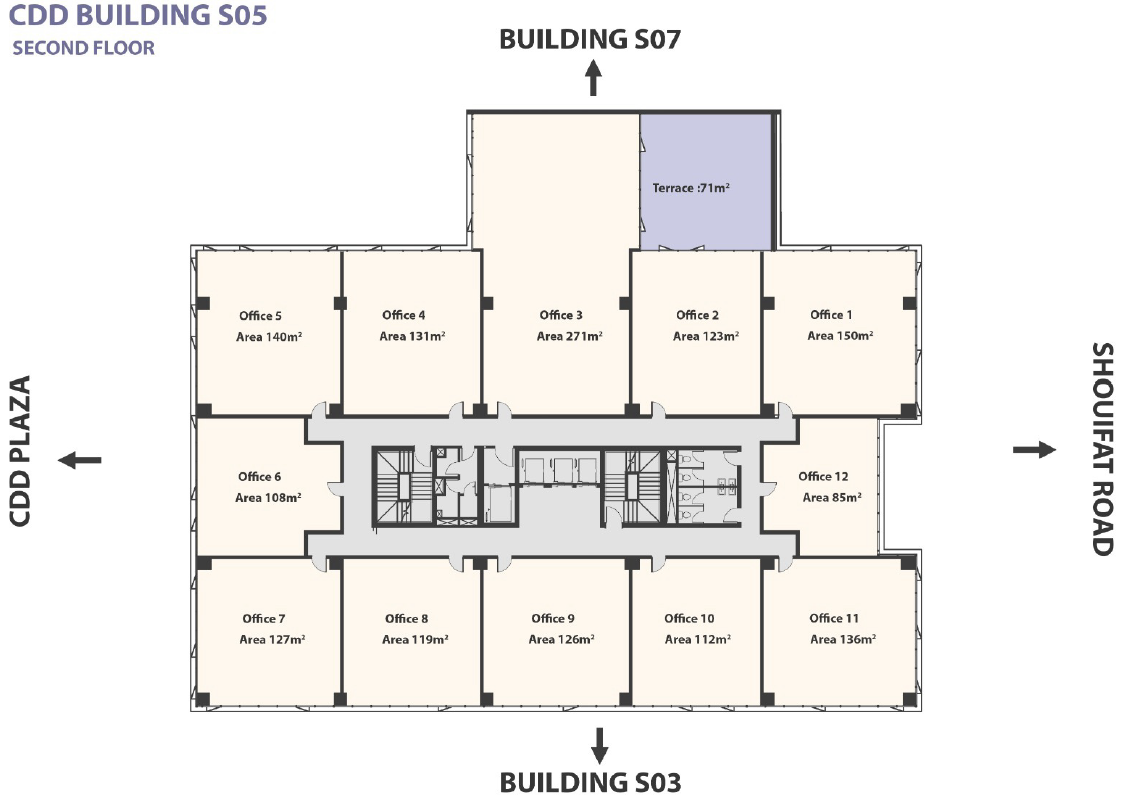 Floor plan for  at Cairo Design District