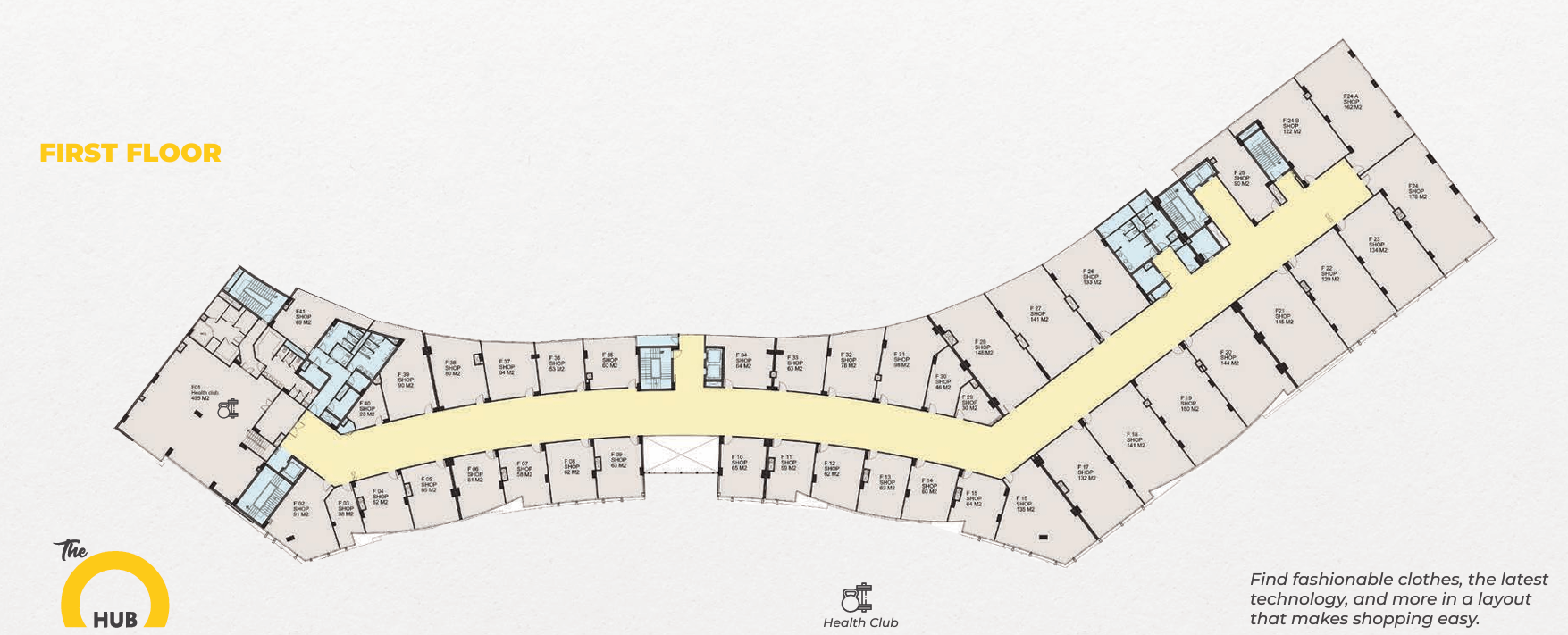 Floor plan for  at Moonreal Tower