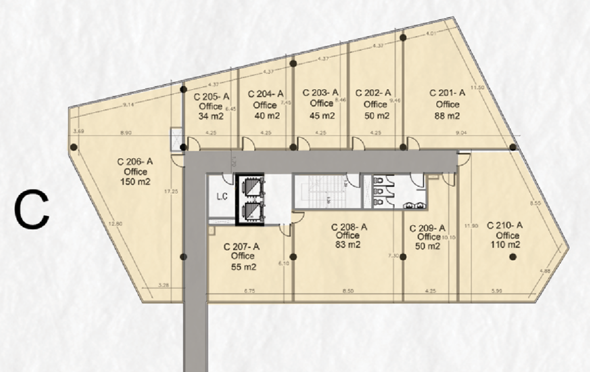 Floor plan for  at Kite Complex