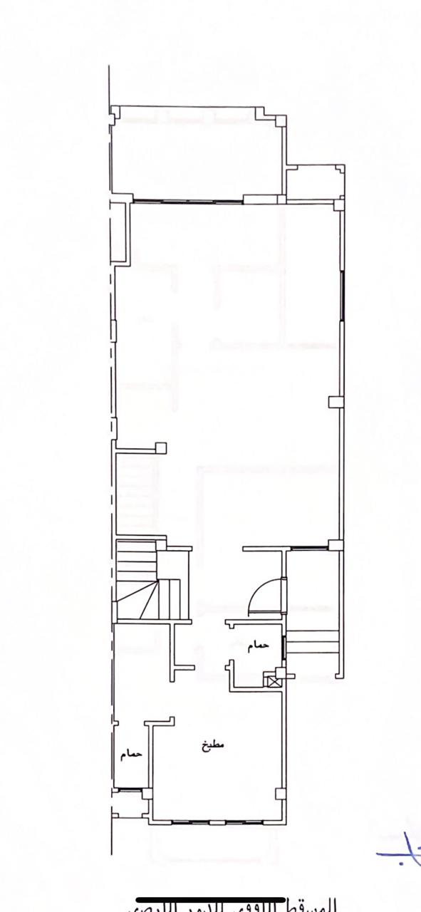 Floor plan for townhouse at Green Square