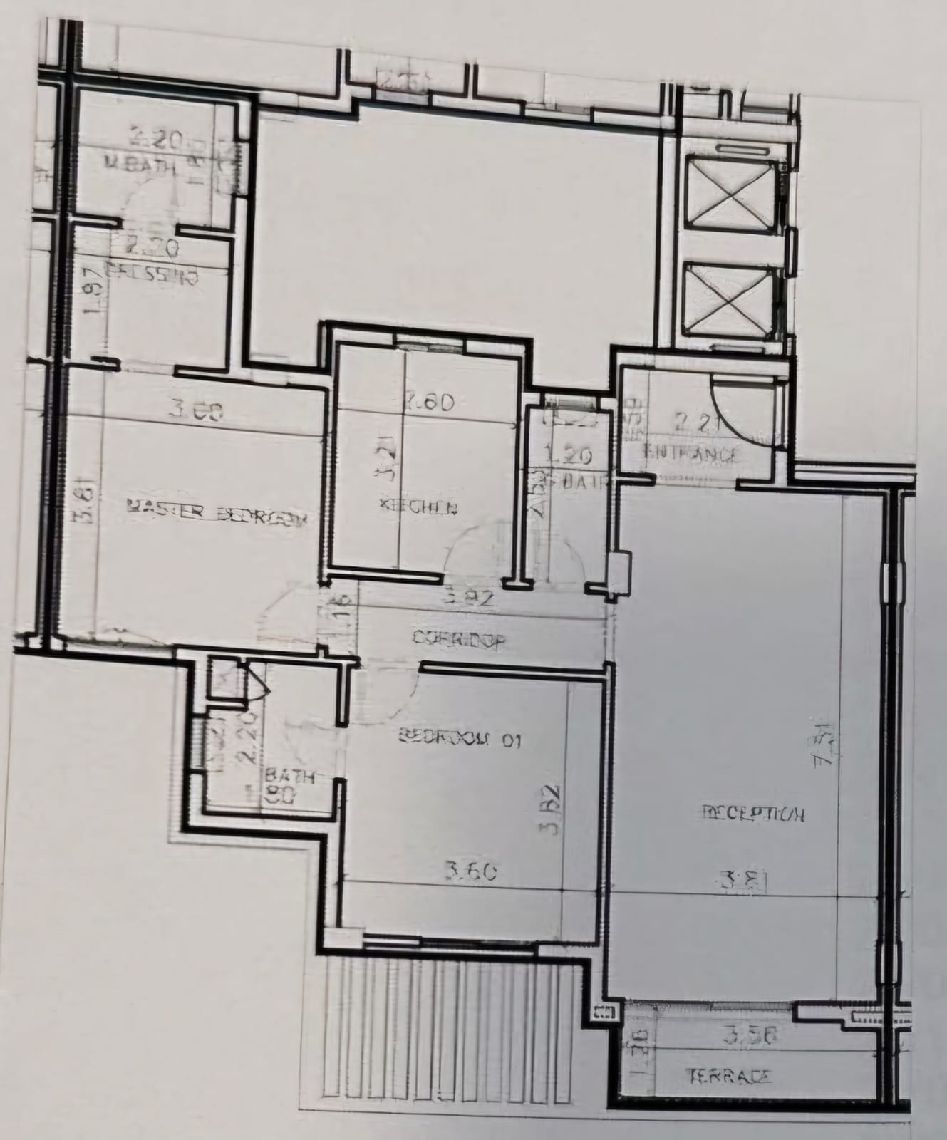 Floor plan for apartment at Talda