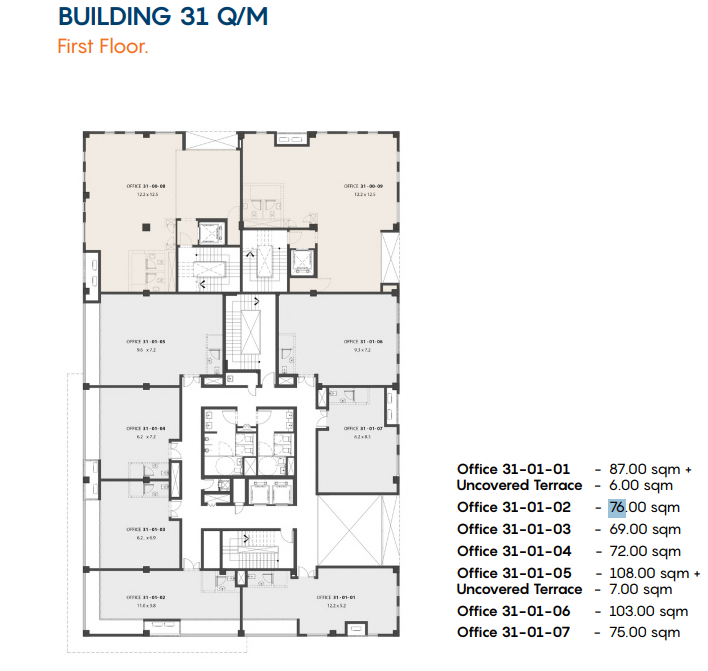 Floor plan for  at DISTRICT 5