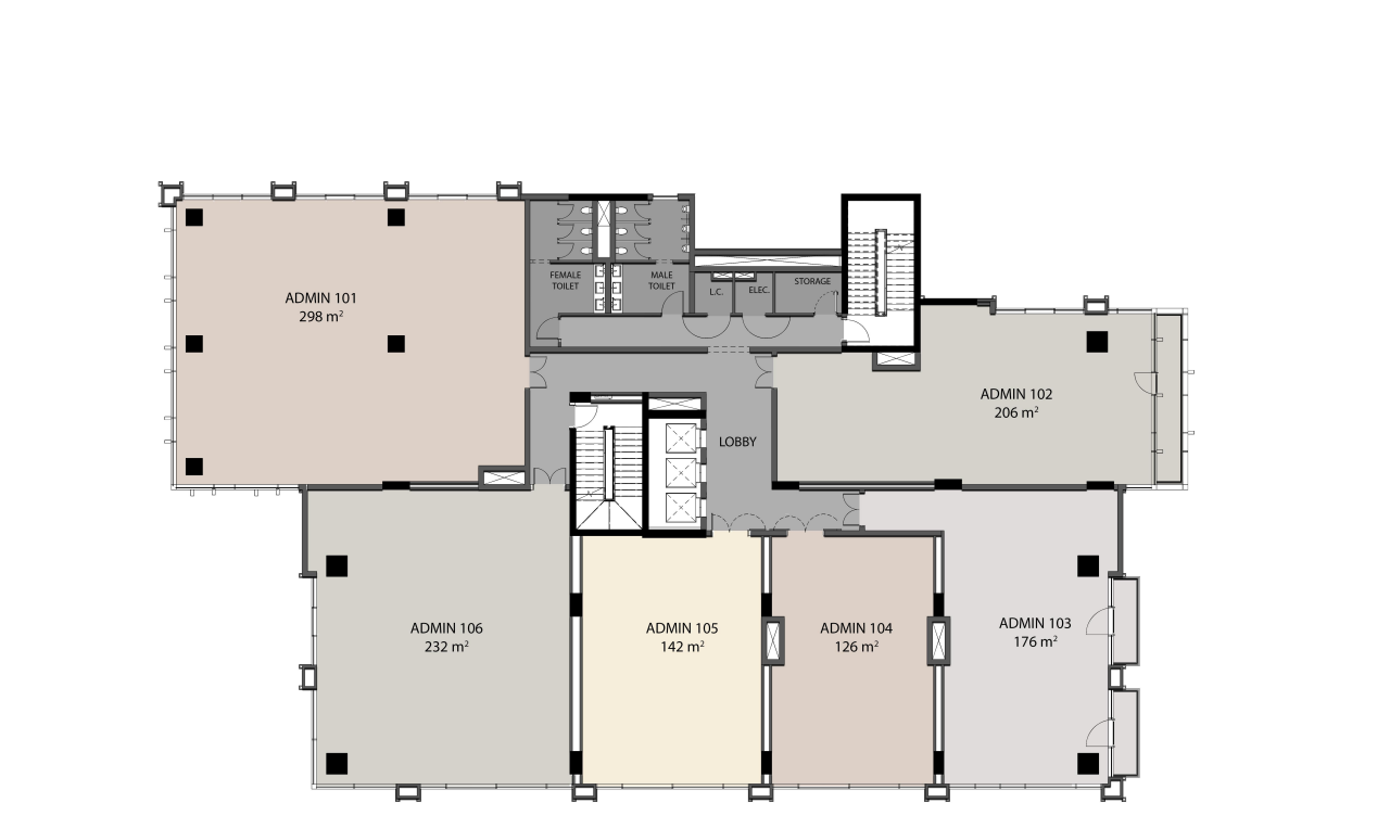 Floor plan for  at The View Waterway