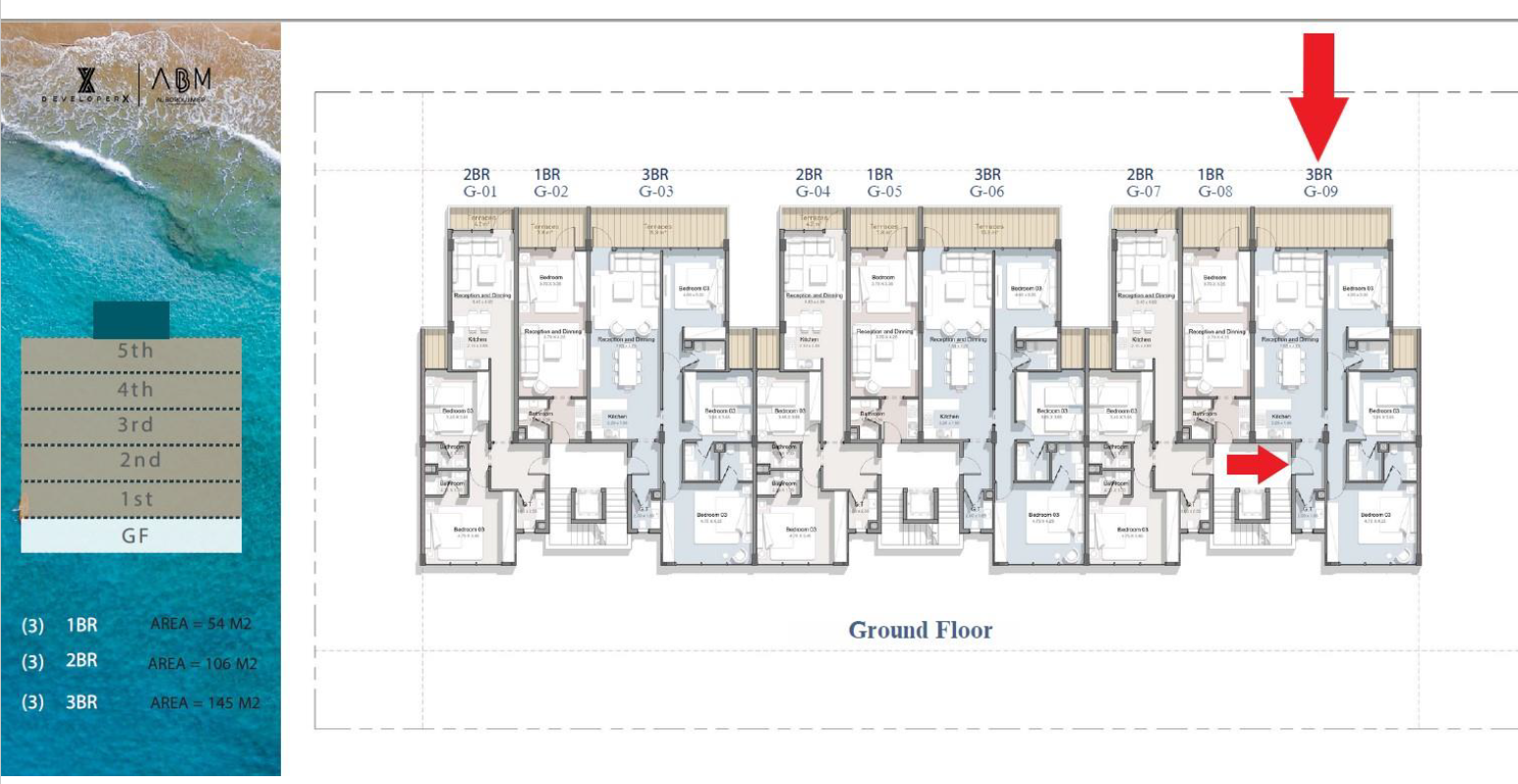 Floor plan for chalet at Bianchi Ilios