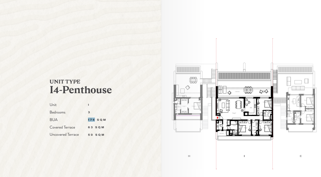Floor plan for chalet at R6-Bougainvillea