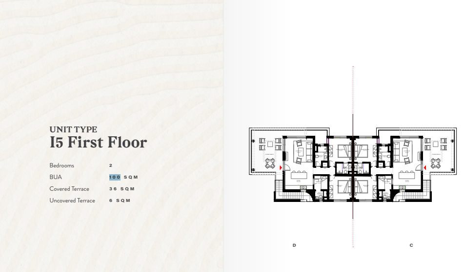 Floor plan for chalet at R8-Breeze