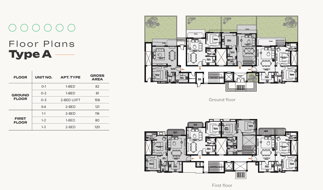 Floor plan for apartment at O West Orascom