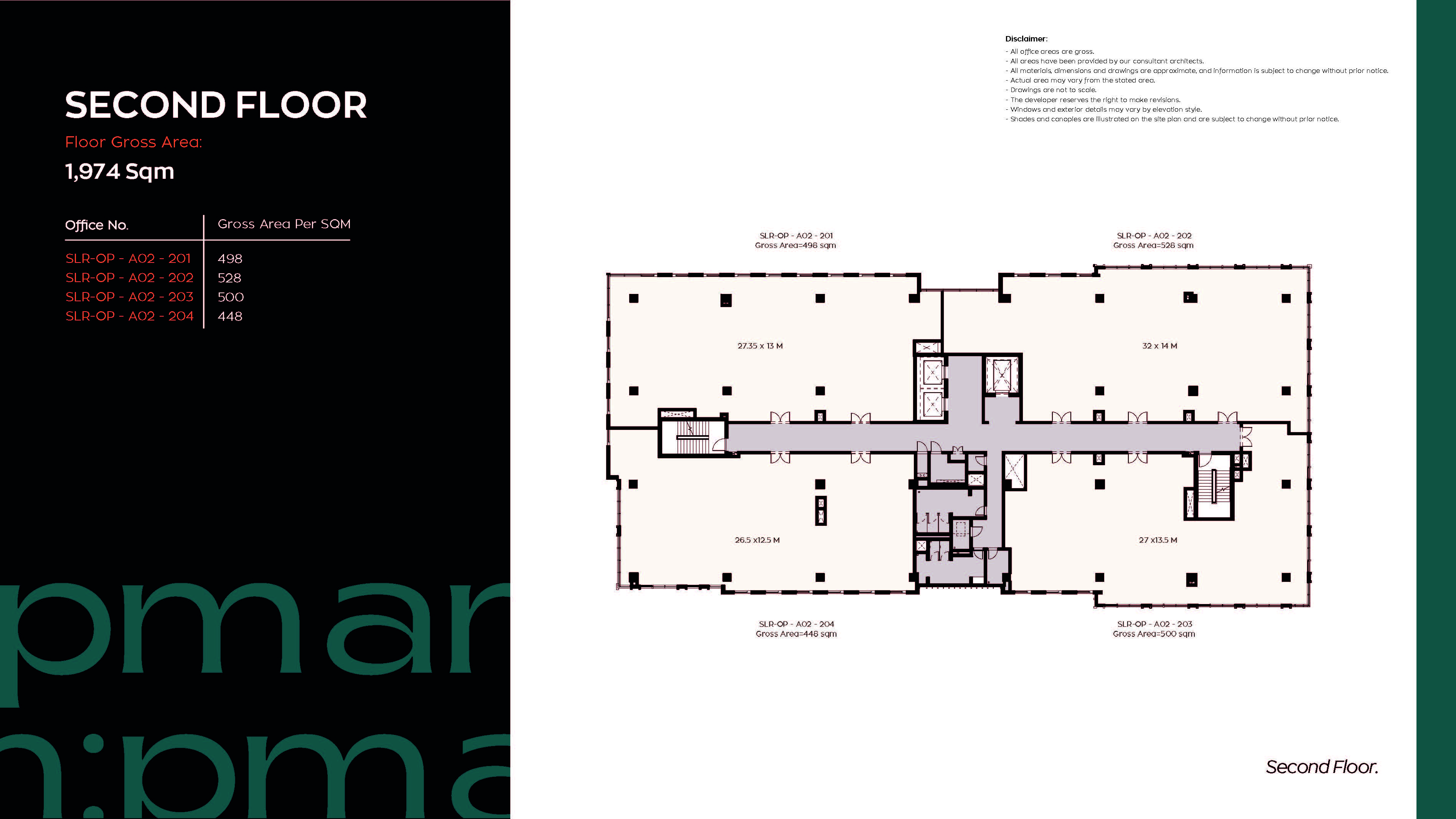 Floor plan for  at Swan Lake Residences Office Park