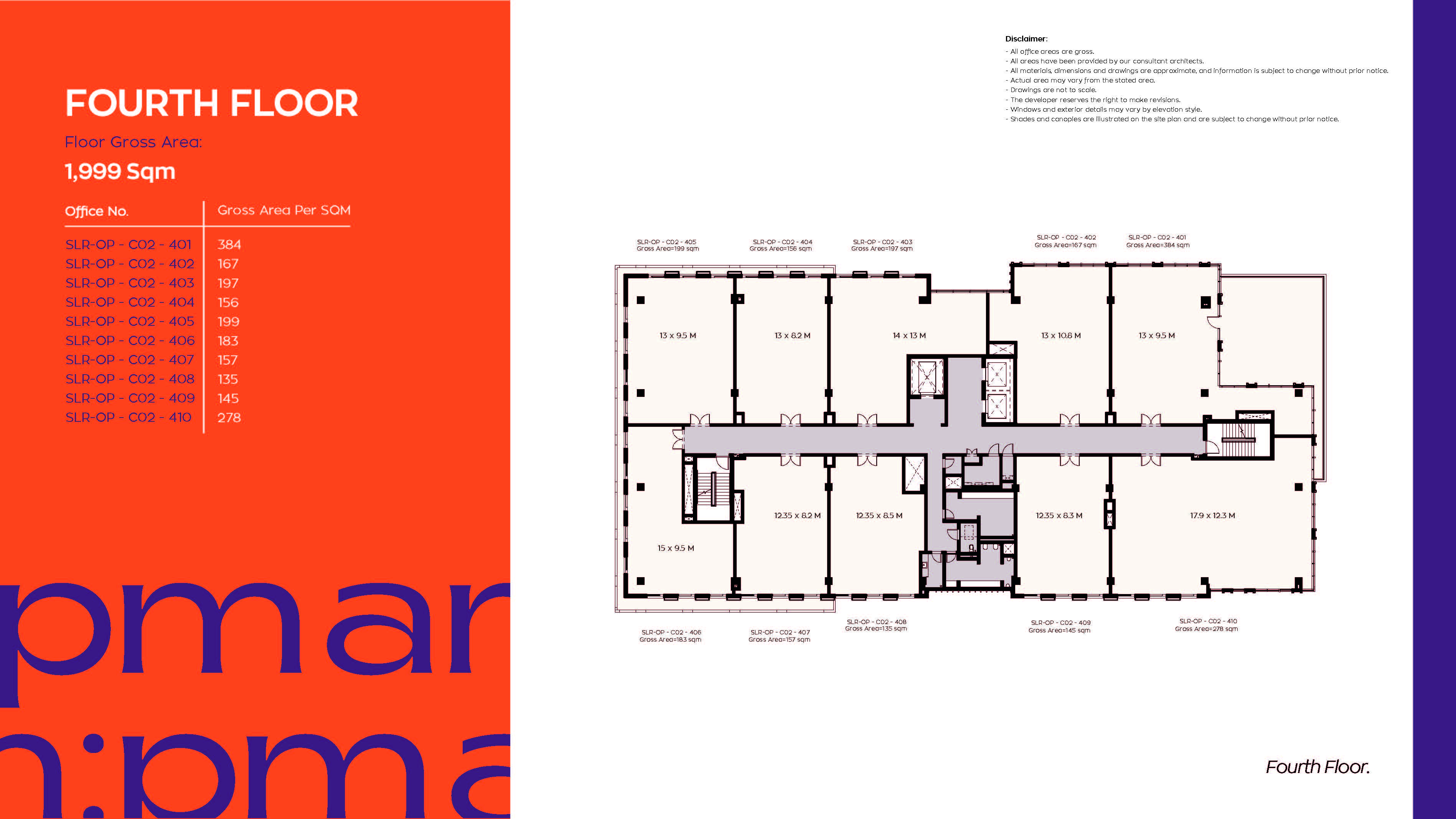 Floor plan for  at Swan Lake Residences Office Park