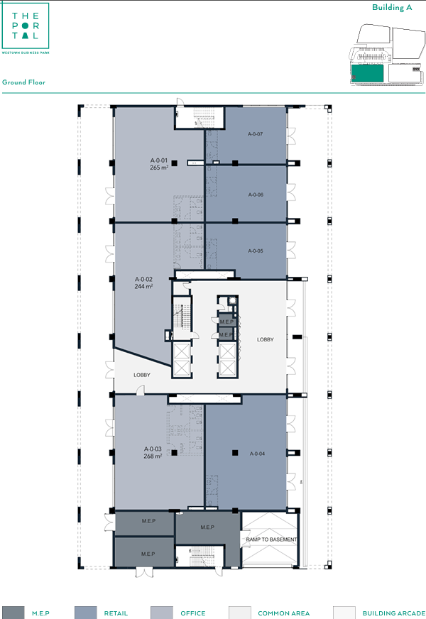 Floor plan for  at Westown The Portal
